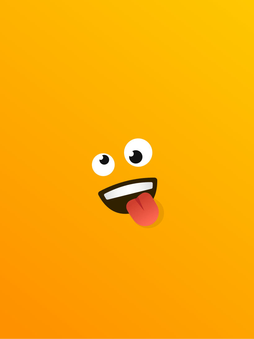 Free Emoji Wallpaper - Zany Face