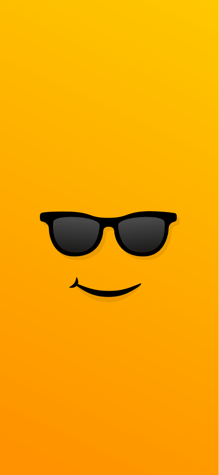 Free Emoji Wallpaper - Cool dude